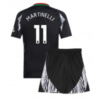 Echipament fotbal Arsenal Gabriel Martinelli #11 Tricou Deplasare 2024-25 pentru copii maneca scurta (+ Pantaloni scurti)